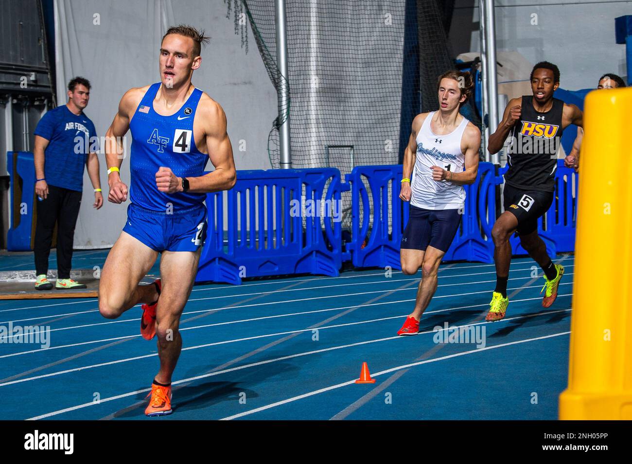 U.S. AIR FORCE ACADEMY, Colo. Air Force's Alex Patton competes in