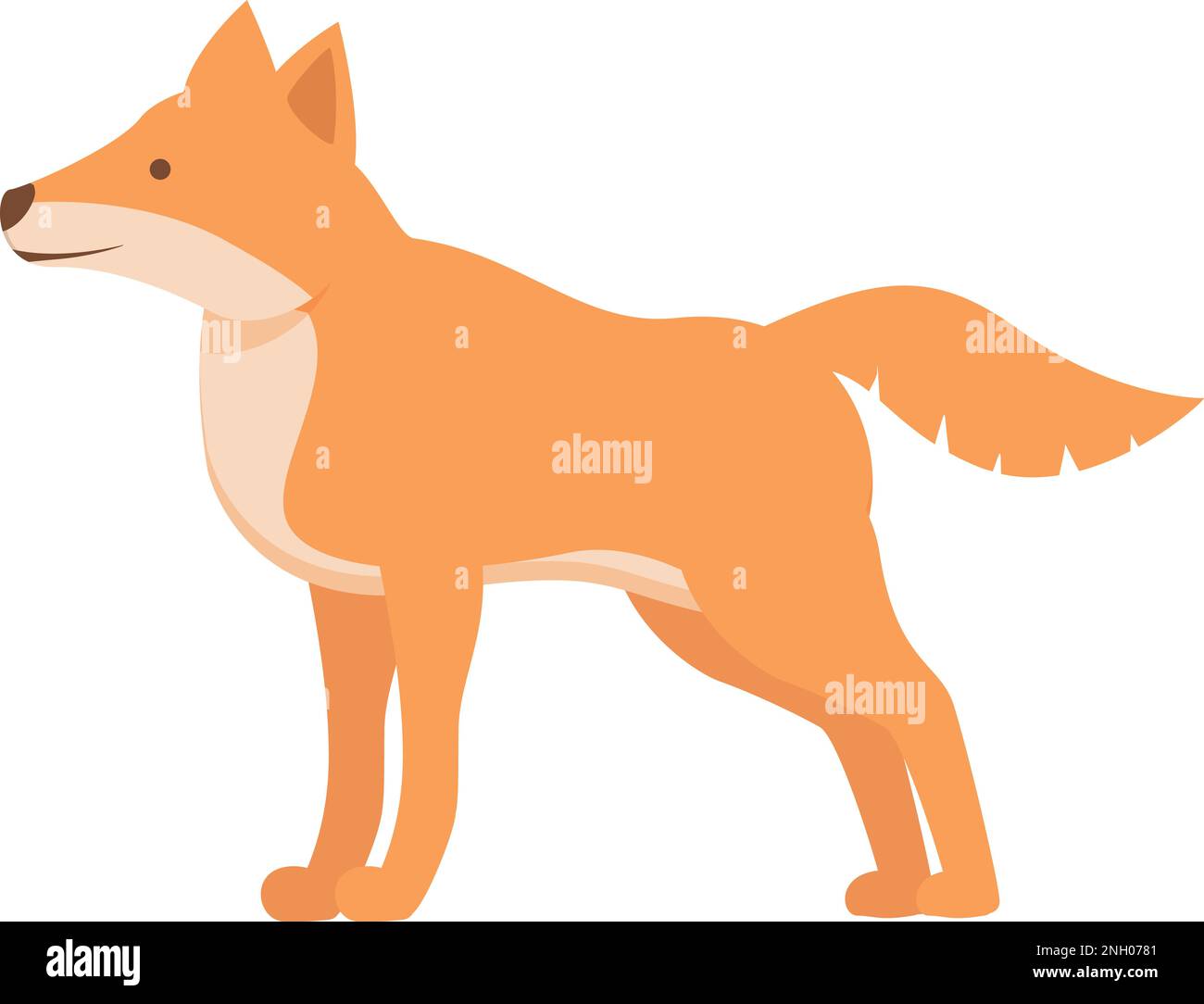 Zoo canine icon cartoon vector. Dingo dog. Cute mammal Stock Vector