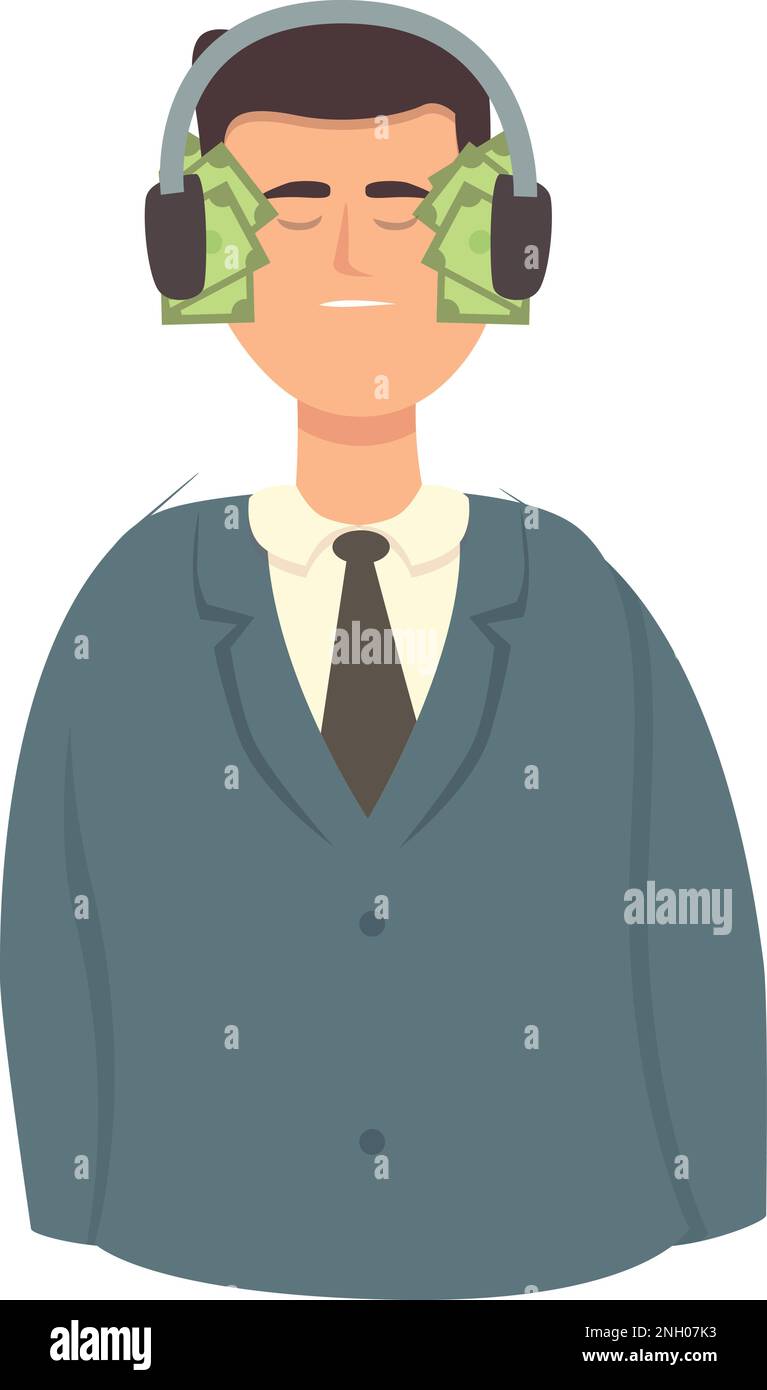 Embezzlement lobbyist icon cartoon vector. Money bribery. Meeting extortion Stock Vector