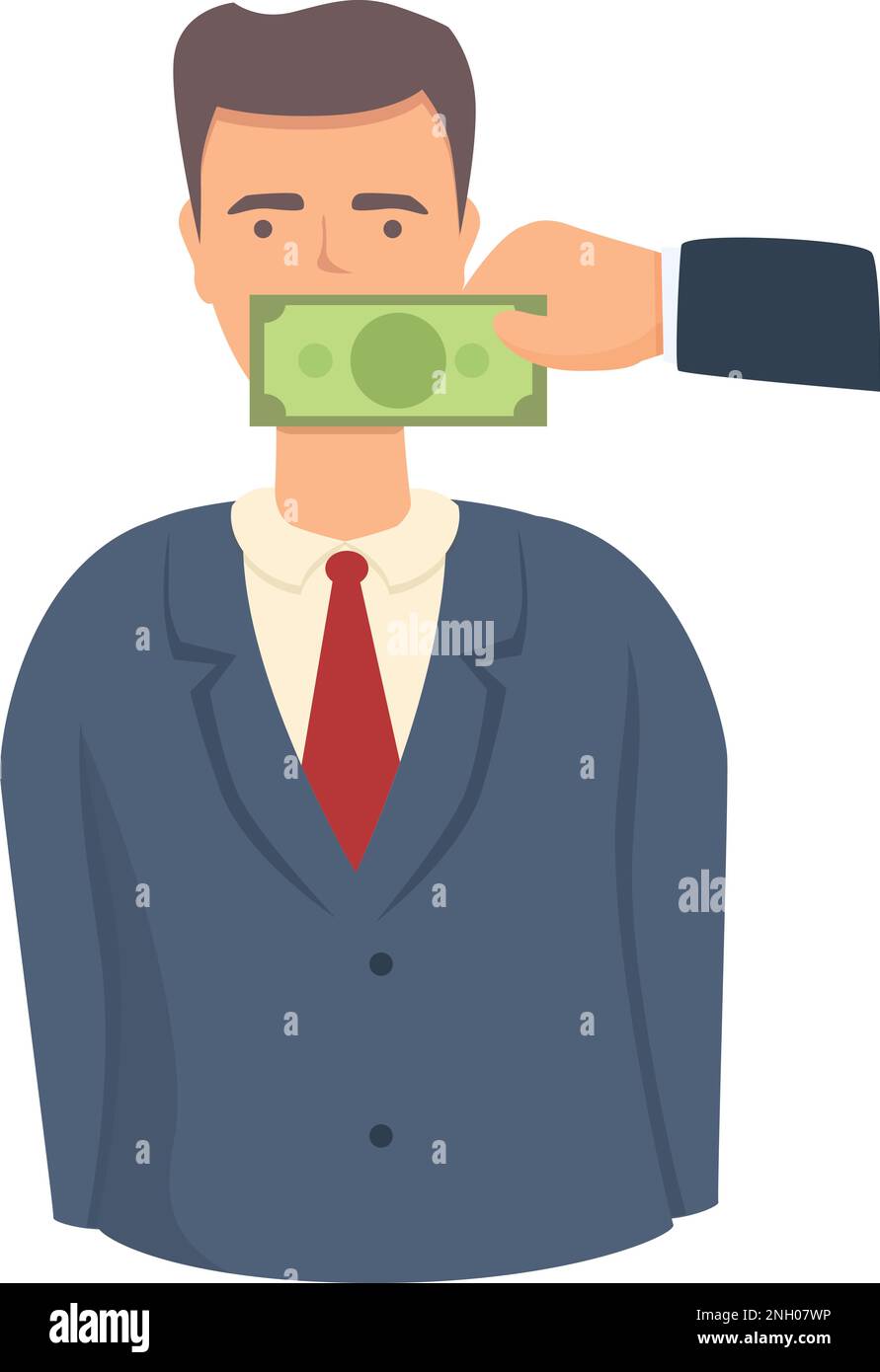 Pr lobbyist icon cartoon vector. Meeting money. Lobby persuade Stock Vector