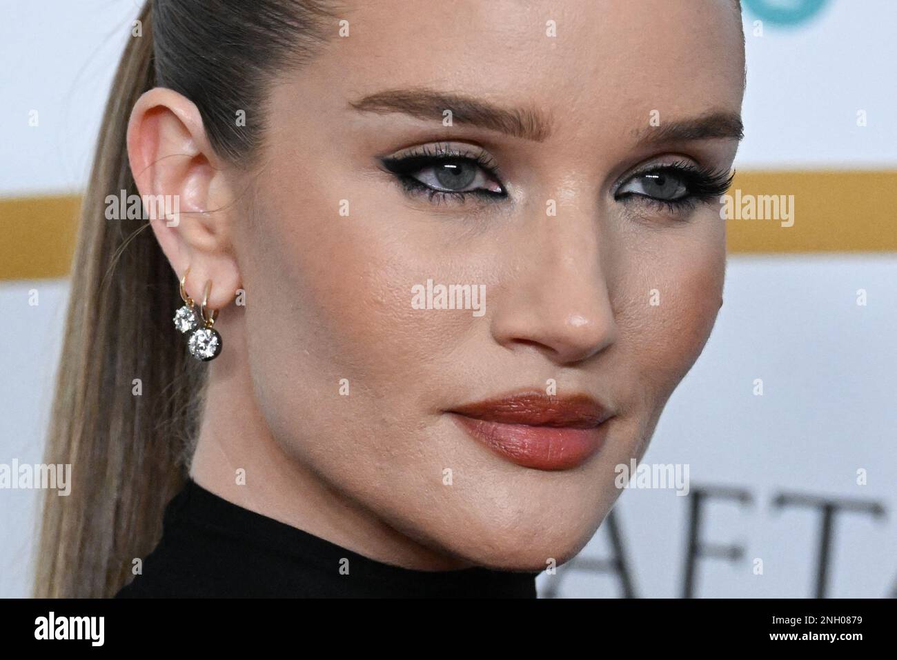 Rosie Huntington-Whiteley attending the EE BAFTA Film Awards 2023 at