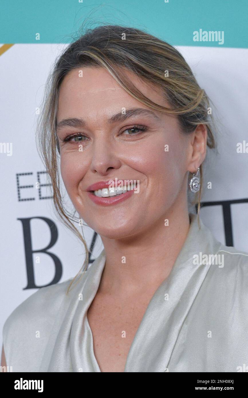 Sally Bretton attending the EE BAFTA Film Awards 2023 at The Royal