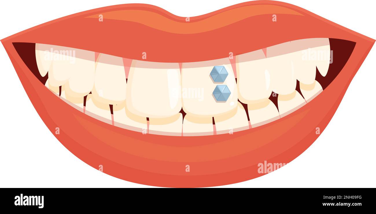 Diamond tooth gem icon cartoon vector. Teeth care. Clean crystal Stock Vector Image & Art Alamy