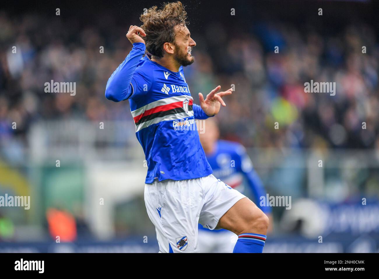 Luigi Ferraris stadium, Genova, Italy, February 18, 2023, Manolo