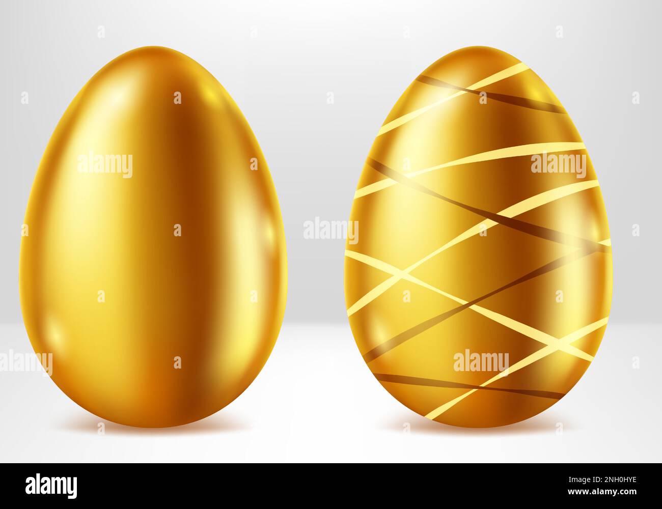 Premium Vector  Set of vector golden eggs png egg on an isolated  transparent background design element easter