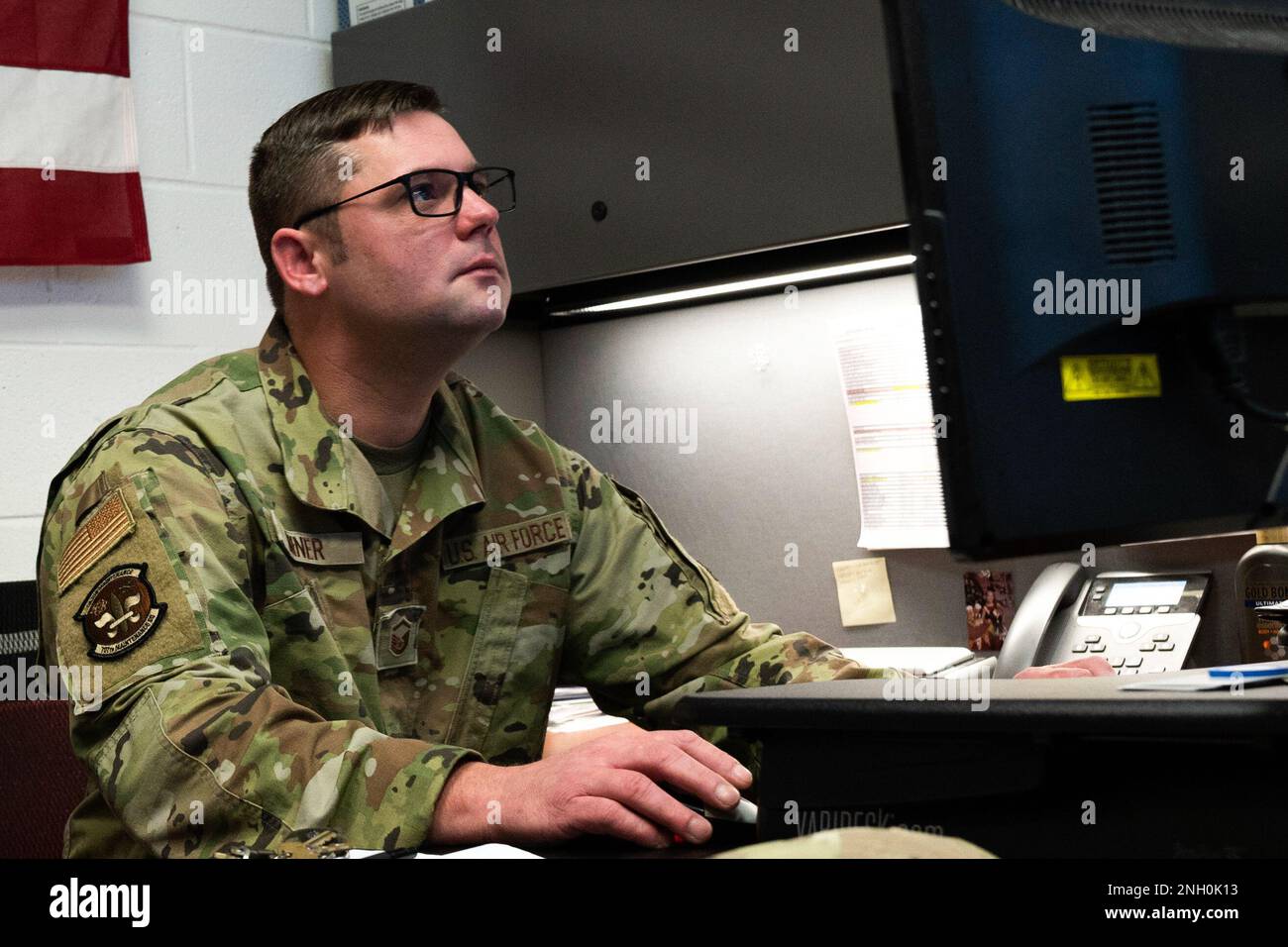 U.S. Air Force Chief Master Sgt. Byron Landon, an Individual ...