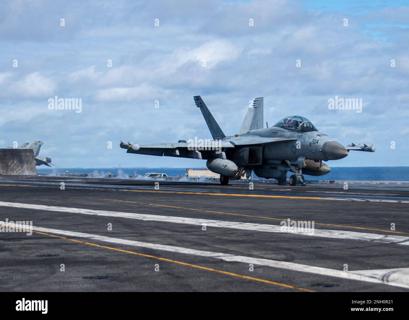 221205-N-WU964-1043 PHILIPPINE SEA (Dec. 5, 2022) Sailors prepare an F ...