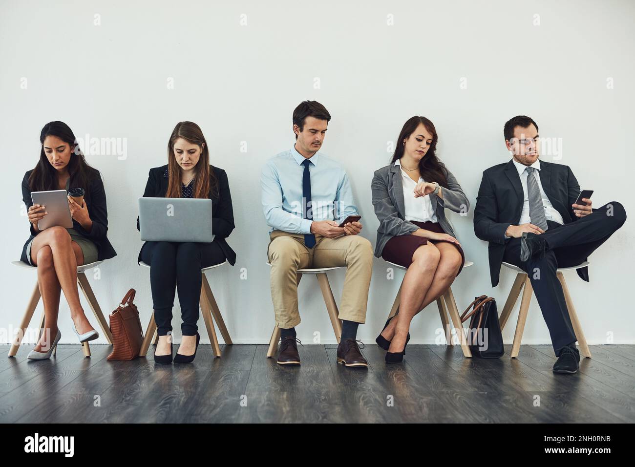 Group businessperson using laptop pc hi-res stock photography and ...