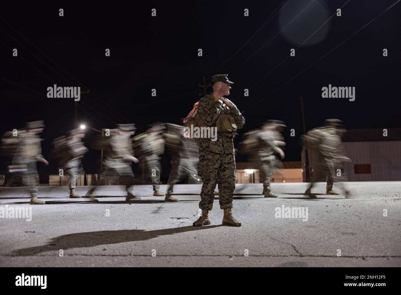 U.S. Marine Corps Lance Cpl. Devin Jeziorkowski, an inventory