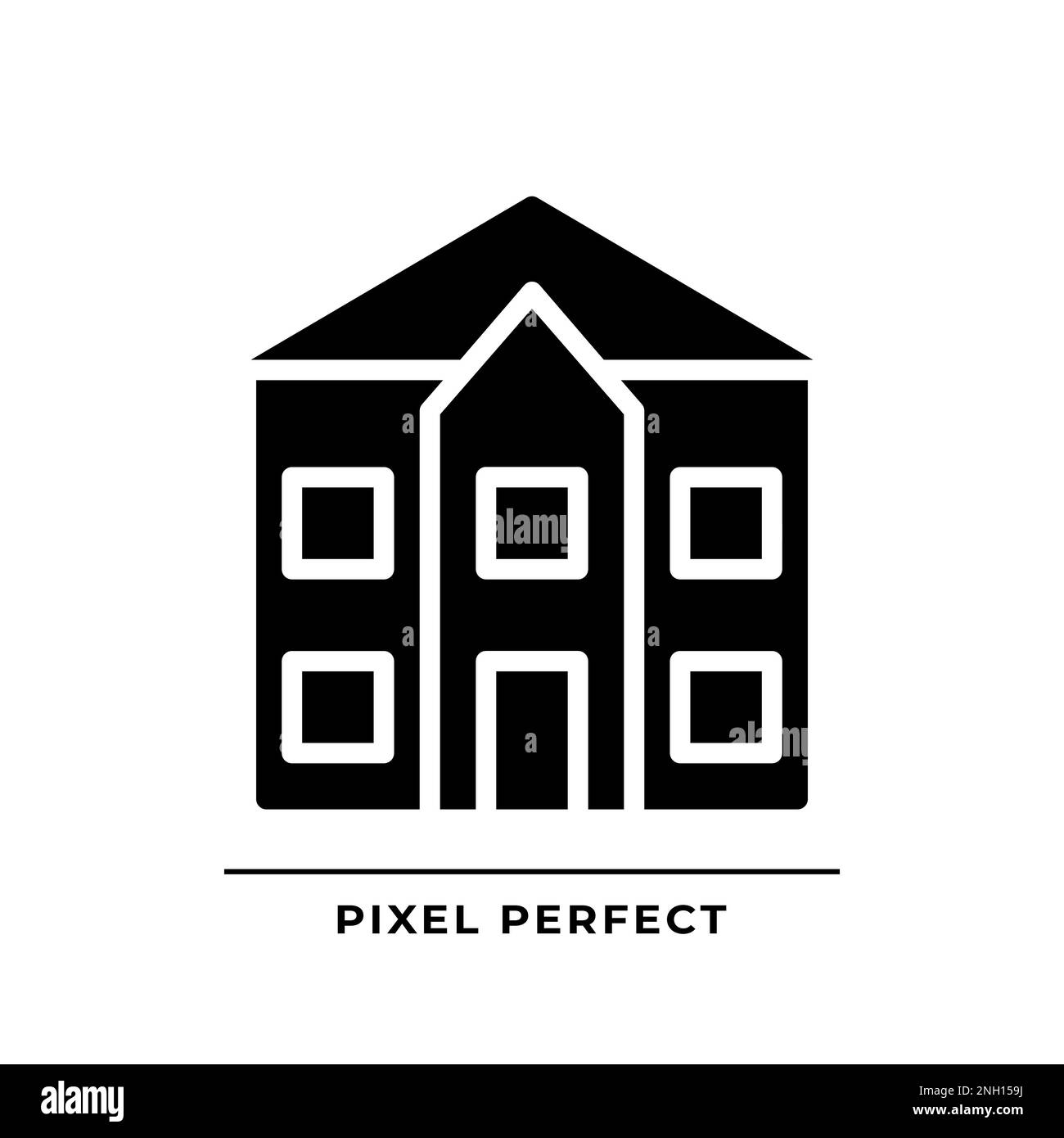 Detached House Black Glyph Icon Stock Vector Image Art Alamy detached-house-black-glyph-icon-stock-vector-image-art-alamy