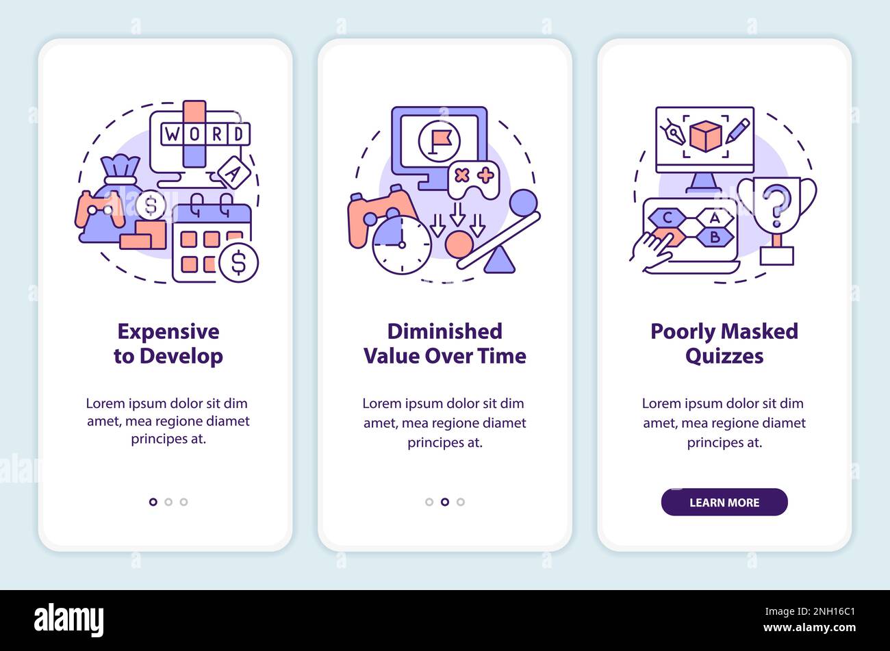 Gamification challenges in e learning onboarding mobile app screen ...