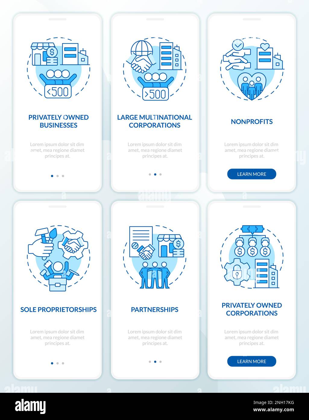 Companies Types Types of companies Stock Vector Images - Alamy