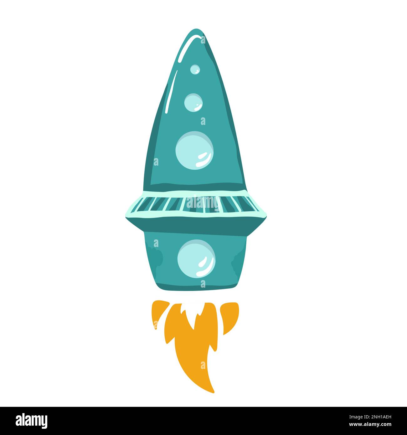 Rocket icon illustration isolated vector sign symbol Stock Vector Image ...