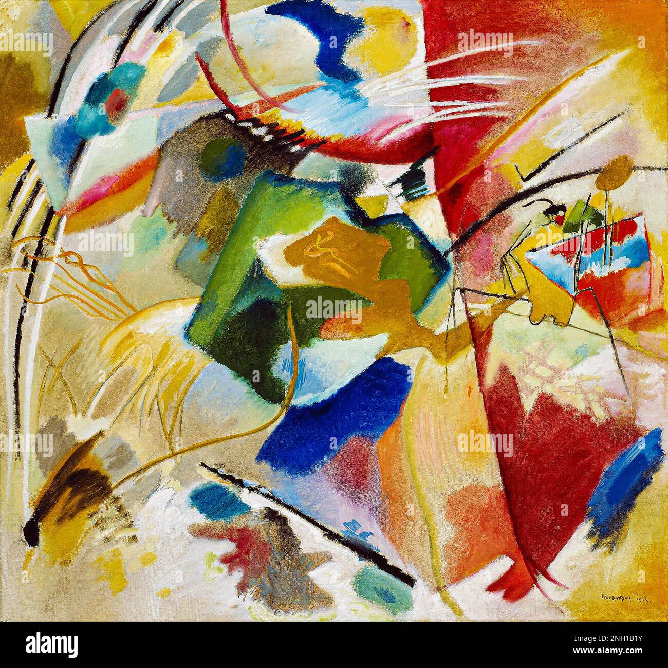 wassily kandinsky' 1913 hi-res stock photography and images - Alamy