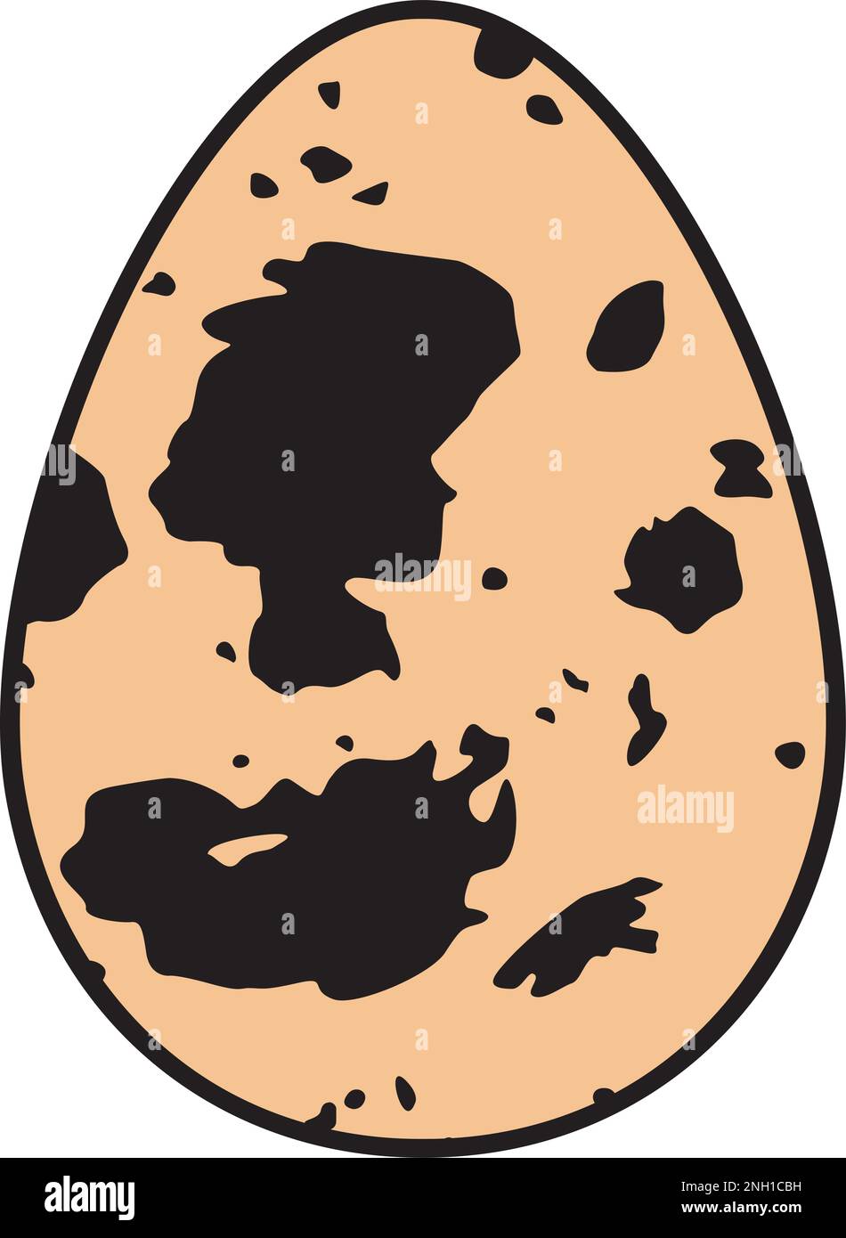 Quail egg color icon. Vector illustration Stock Vector Image & Art - Alamy
