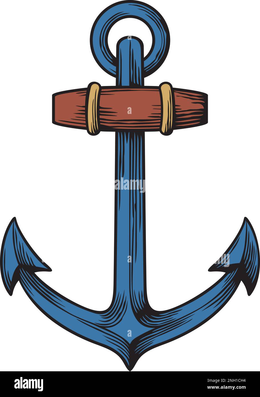 Anchor design color. Vector illustration Stock Vector Image & Art Alamy