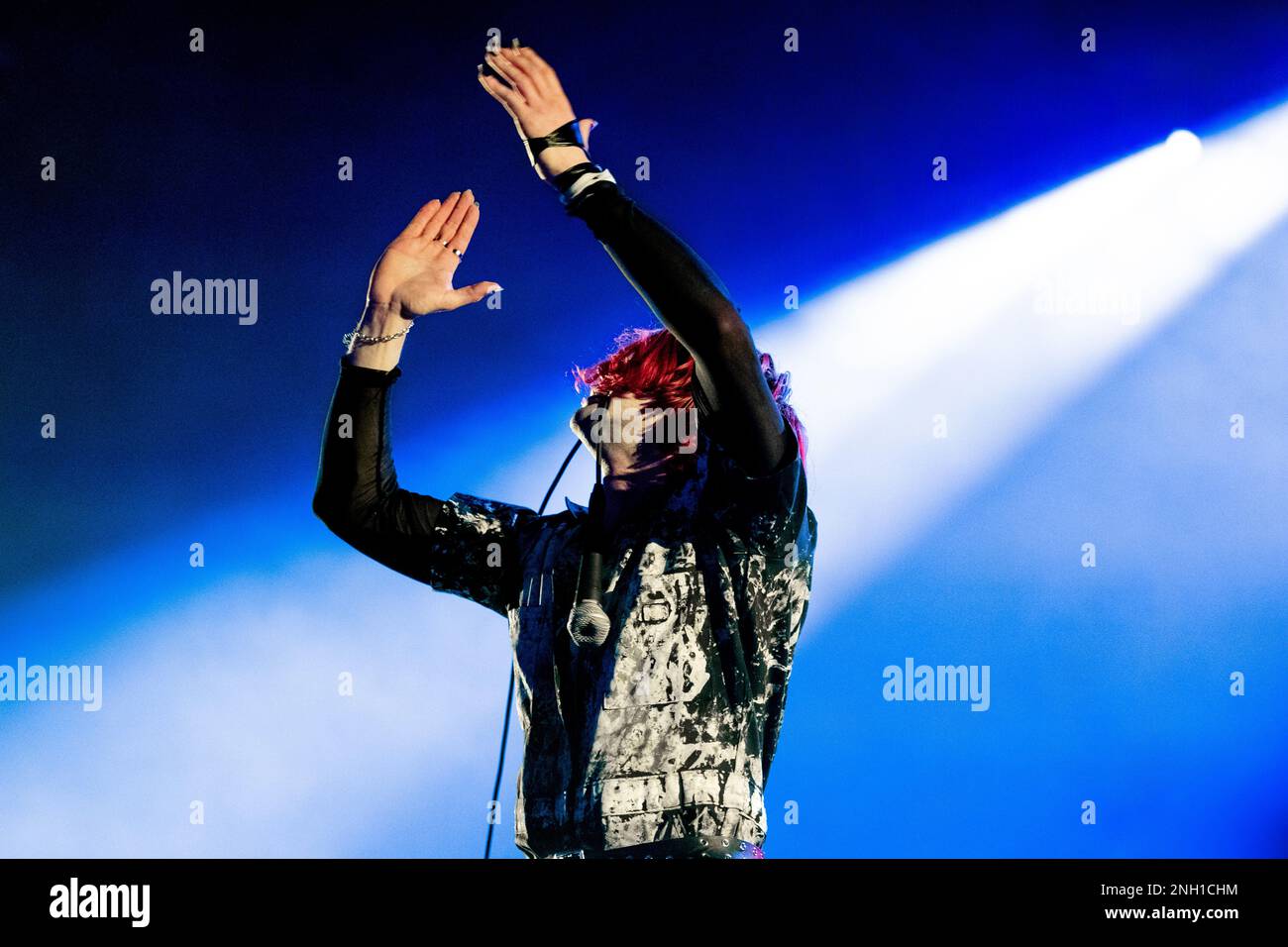 Milan 11 February 2023 Static Dress - opening act for bting me the horizon - live at Forum Assago Italy © Andrea Ripamonti / Alamy Stock Photo