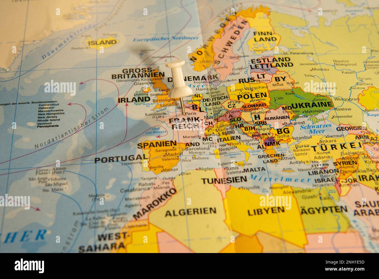 The map is detailed and colorful, depicting geographical features such 