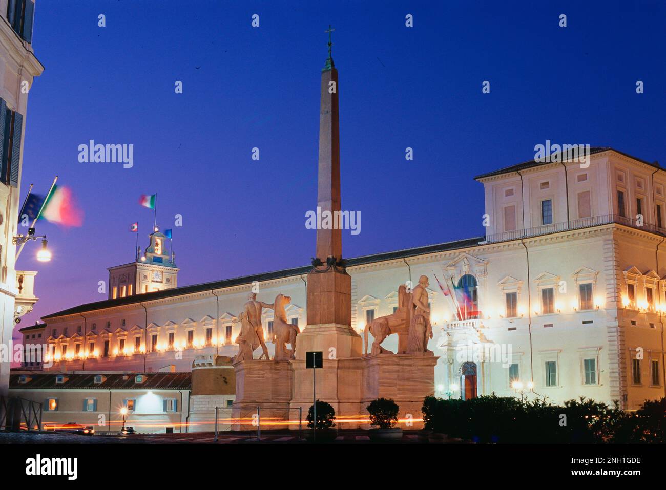 rome italy Quirinal Palace Stock Photo