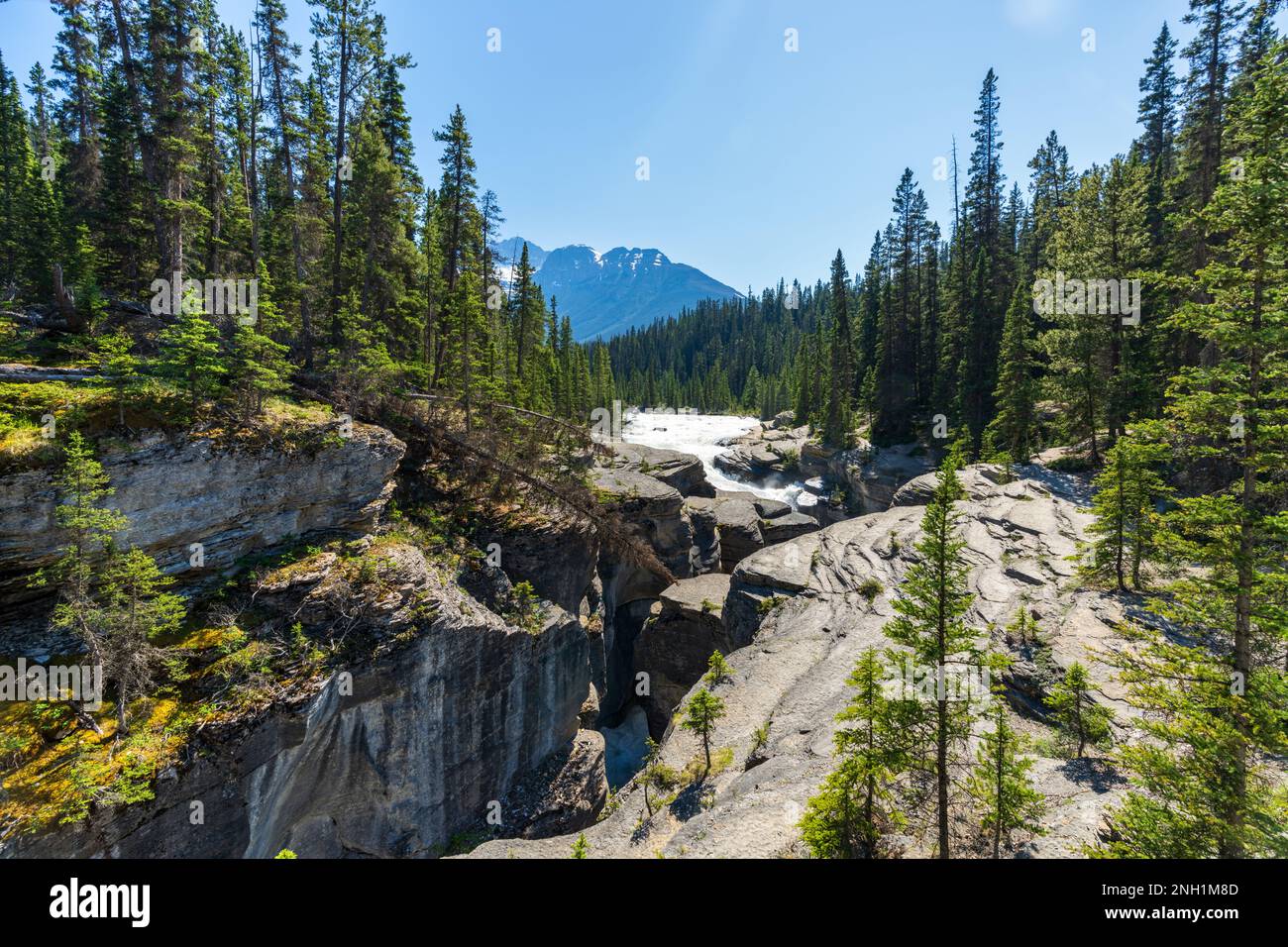 Mistaya Canyon And Mistaya River Banff National Park Beautiful