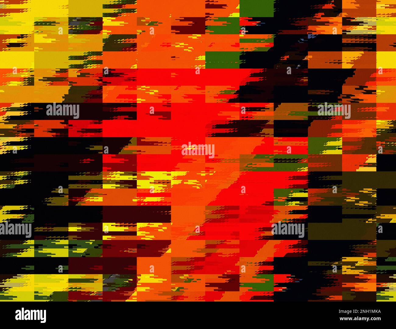 Abstract Scottish background texture colorful striped rectangular lines ...