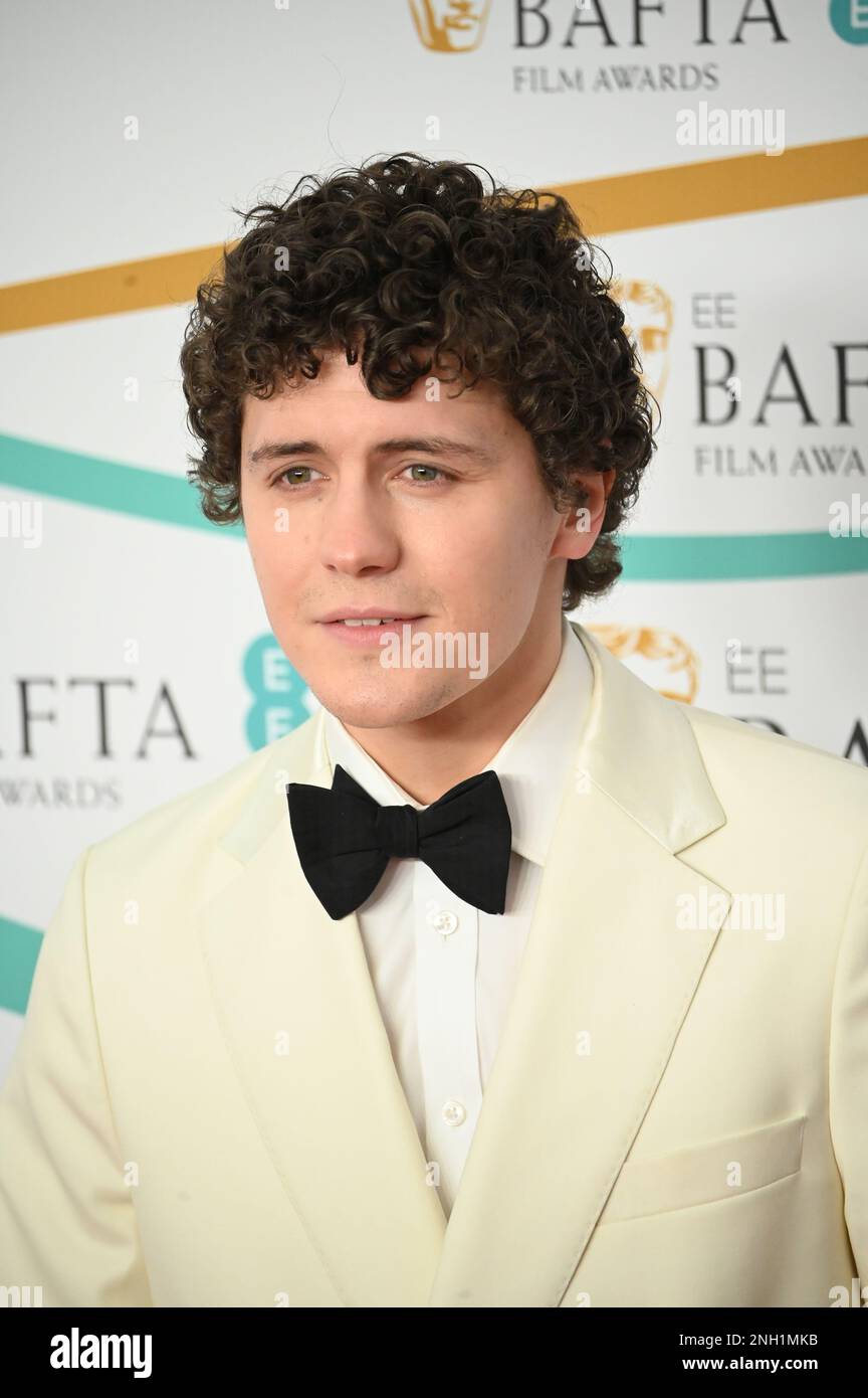 London, UK. 19th Feb, 2023. Dylan Llewellyn attends the EE BAFTA Film ...
