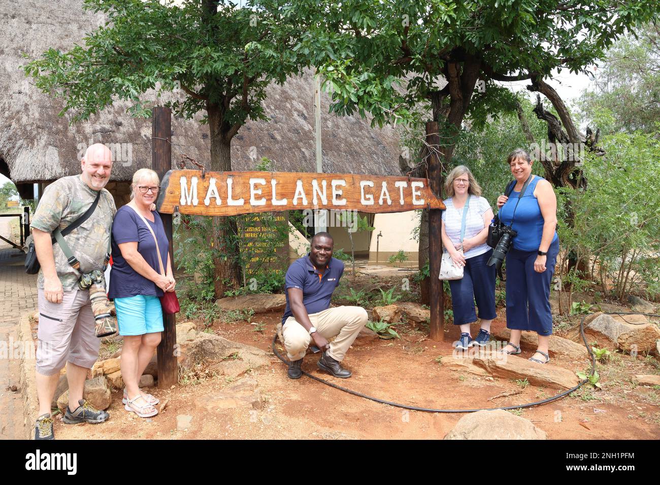 KRUGER PARK ENTRANCE GATE Stock Photo Alamy