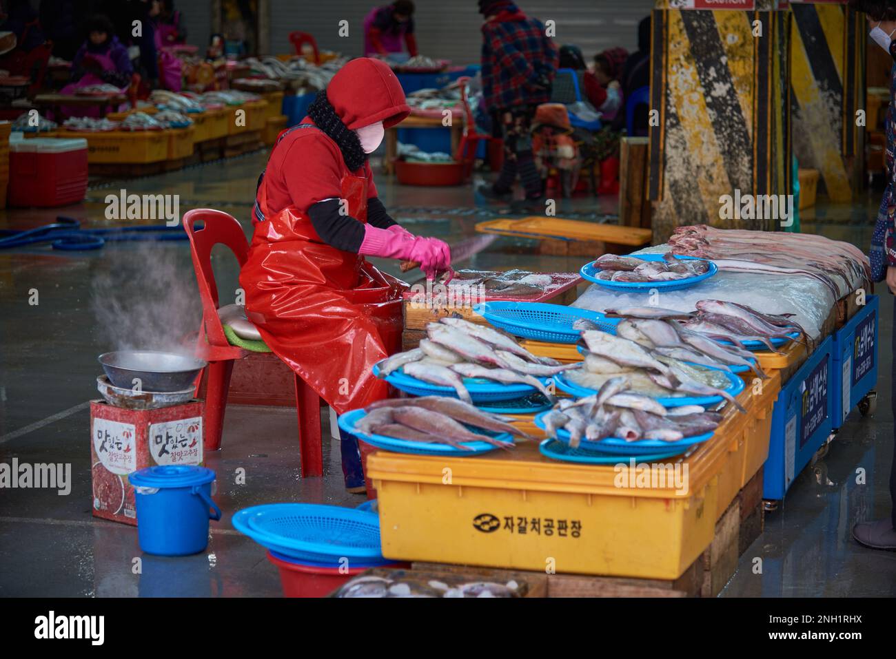 Jagalchi fish market south korea hi-res stock photography and images - Page  3 - Alamy