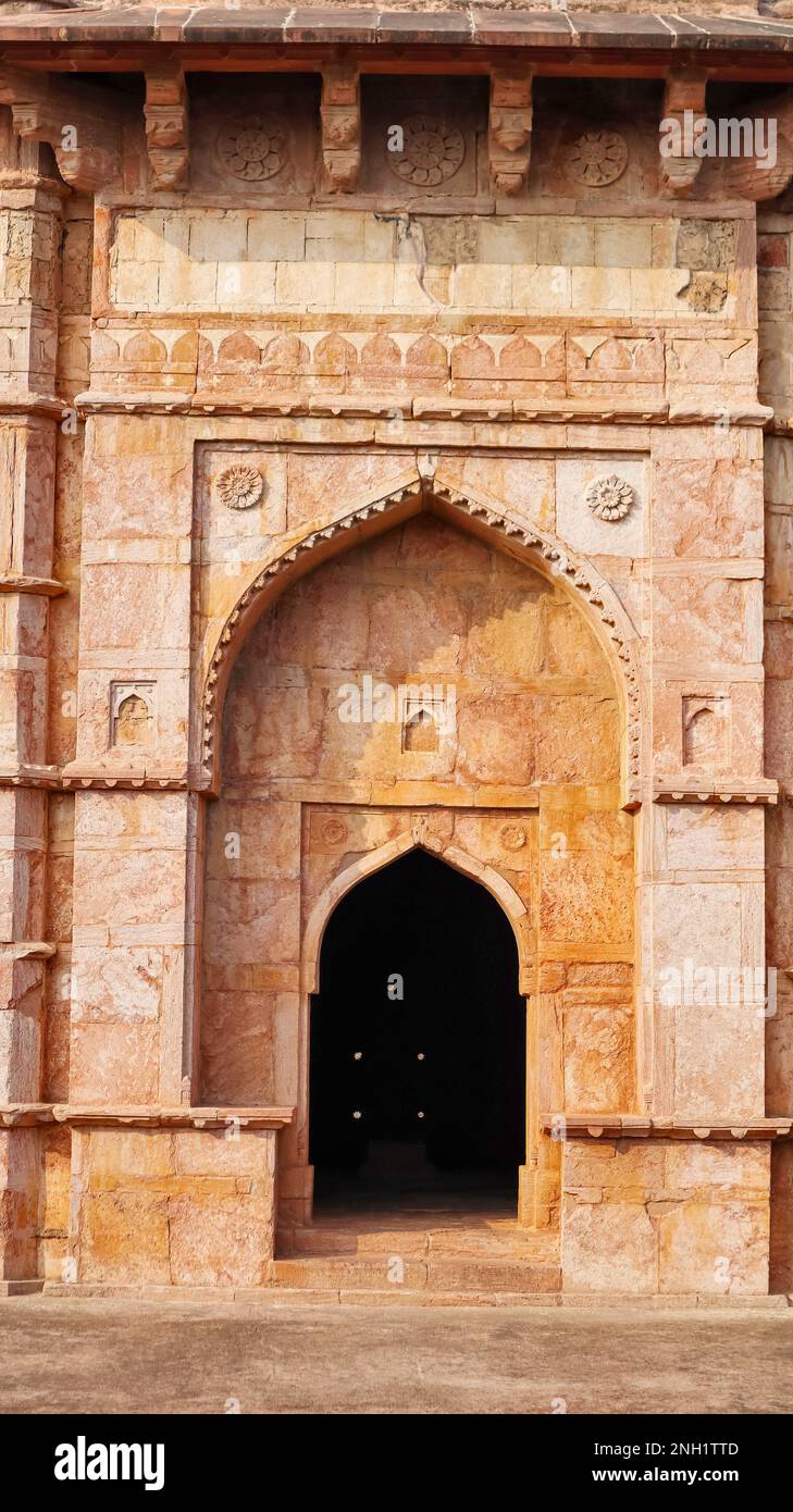 Entrance For Darya Khan Tomb, Mandu, Madhya Pradesh, India. Stock Photo