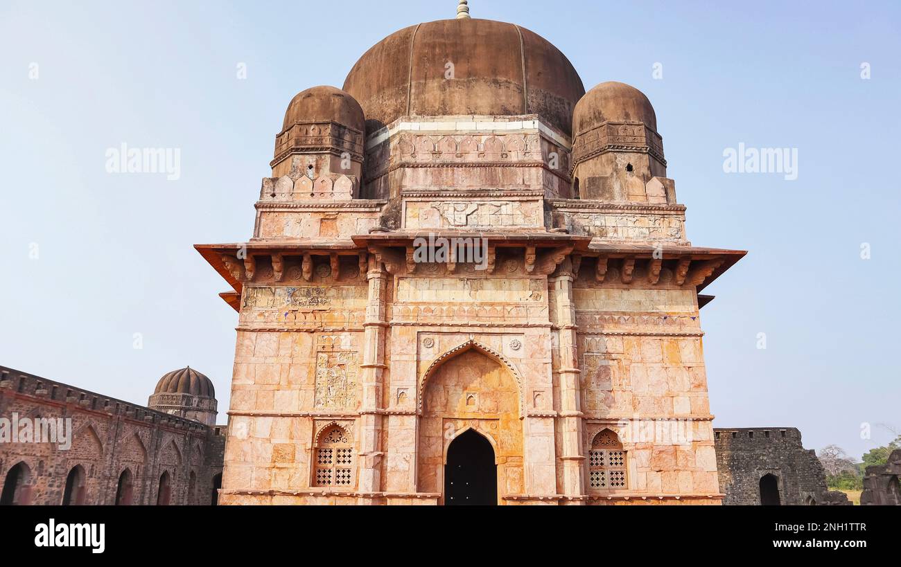 View of Darya Khan Tombs, Mandu, Madhya Pradesh, India. Stock Photo