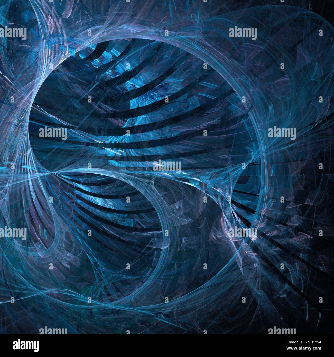Portal to another universe, conceptual illustration Stock Photo - Alamy