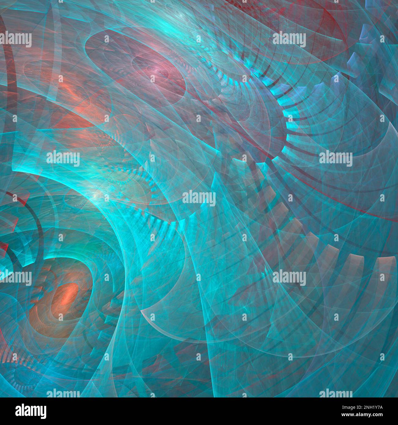 Architectural fractal, illustration Stock Photo - Alamy