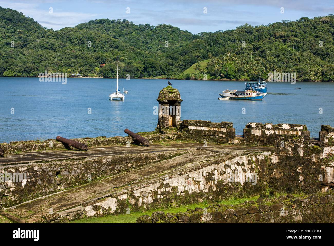 Fort Santiago was built in the early 1600s to protect the town of