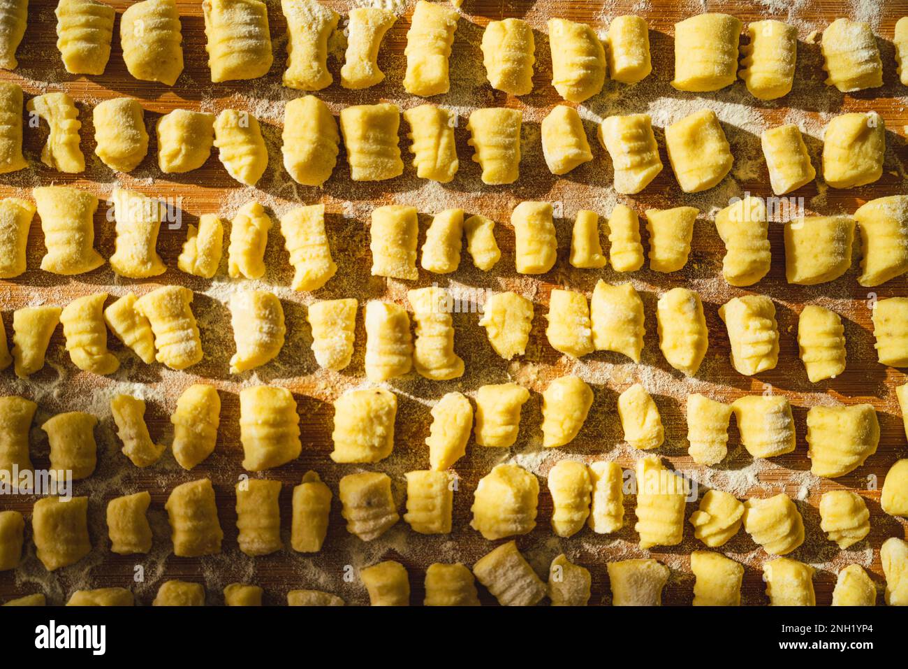 traditional homemade italian gnocchi fresh pasta Stock Photo Alamy