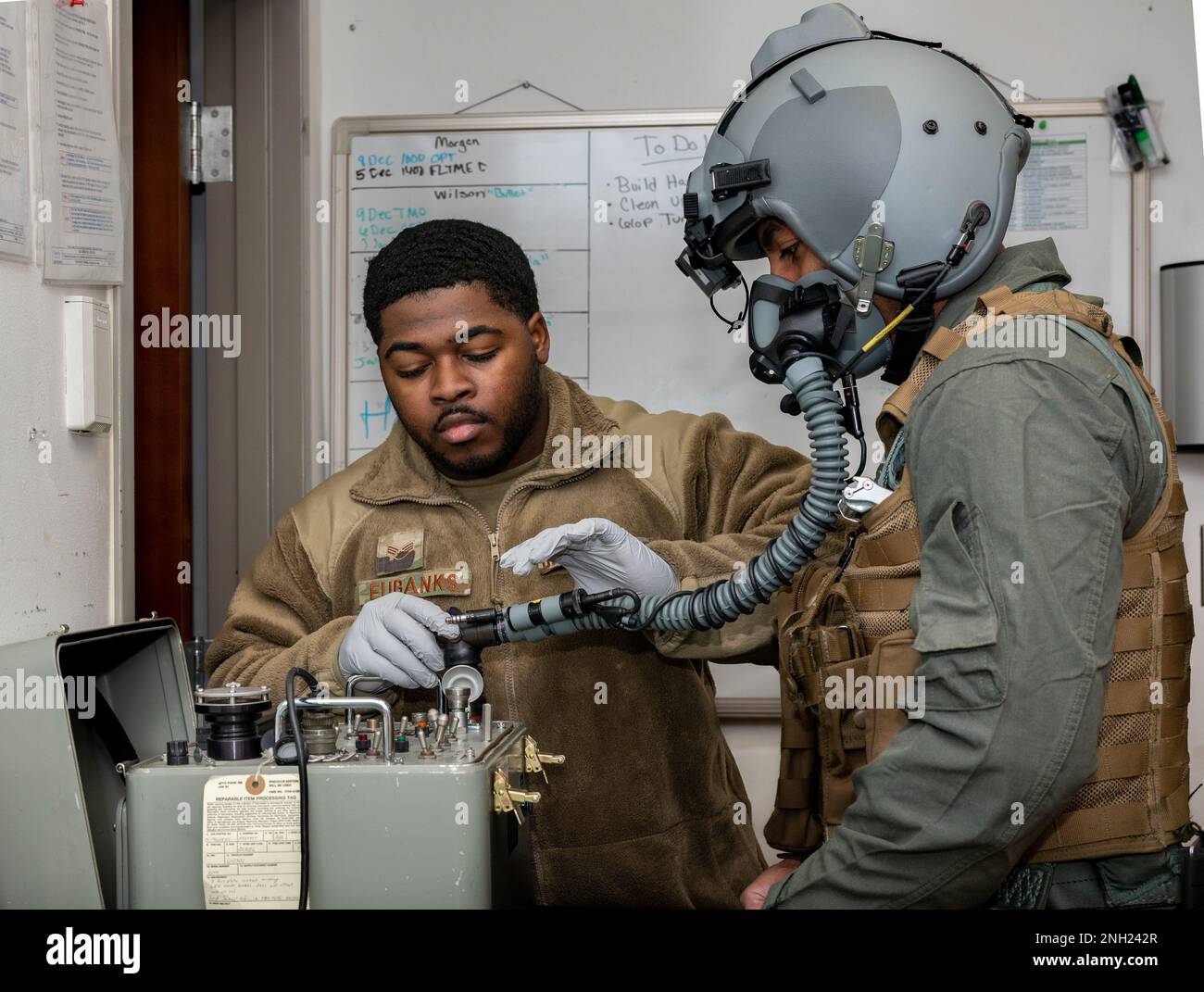 U.S. Air Force Senior Airman Vincent Eubanks, 51st Operations Support