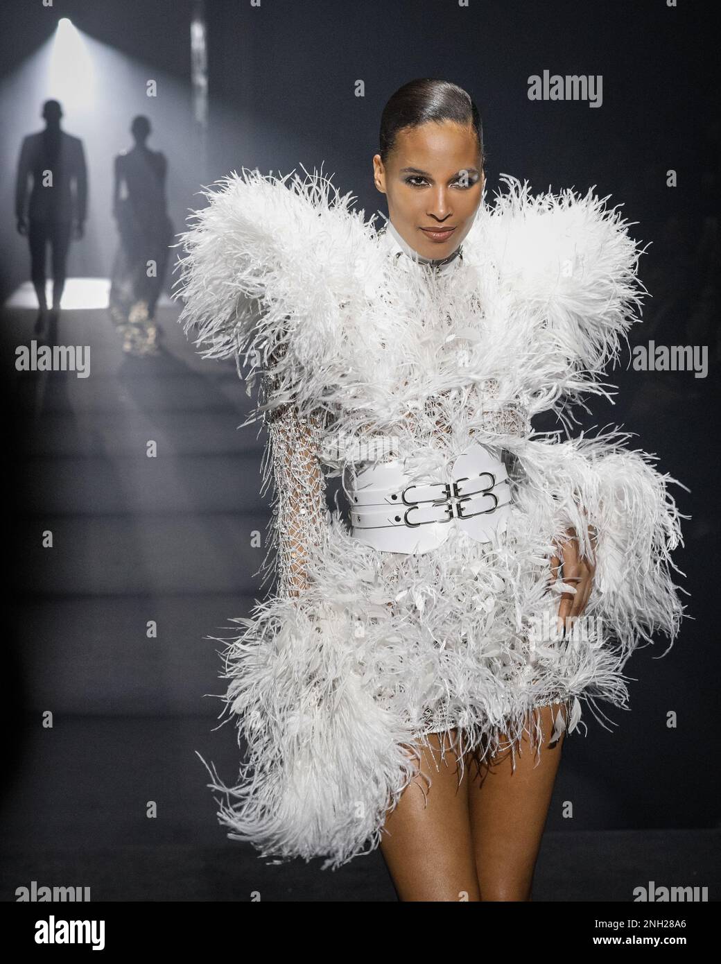 Freemasons Hall, London, UK. 19th Feb, 2023. Cindy Bruna, model. Models