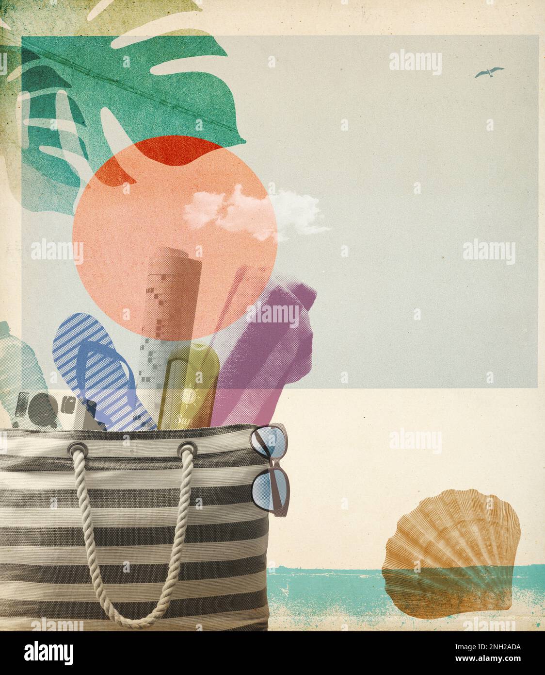 Cutouts at beach hi-res stock photography and images - Alamy