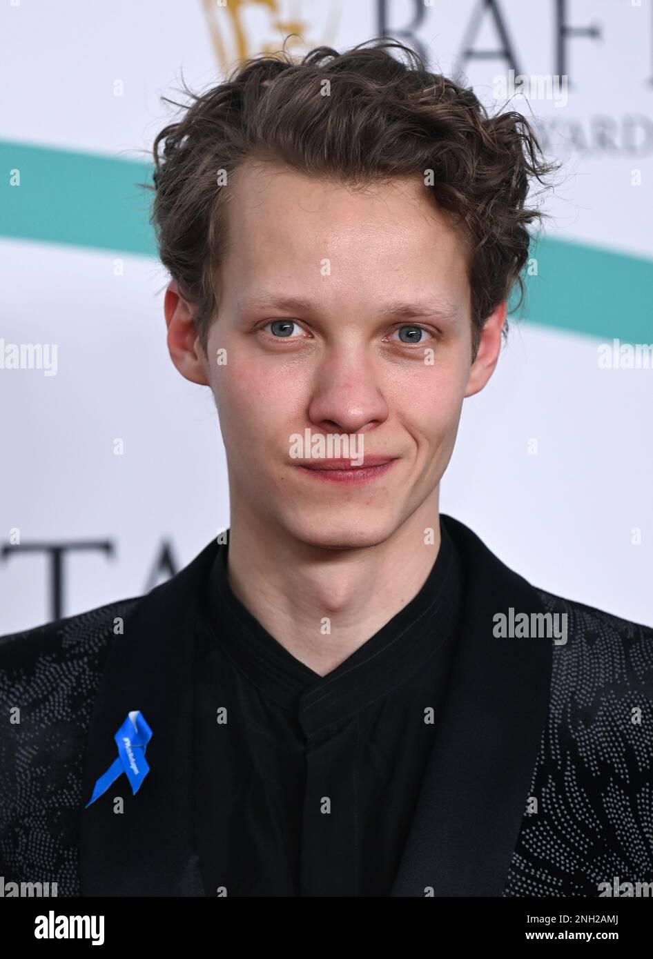 February 19th, 2023, London, UK. Felix Kammerer arriving at the 2023 EE