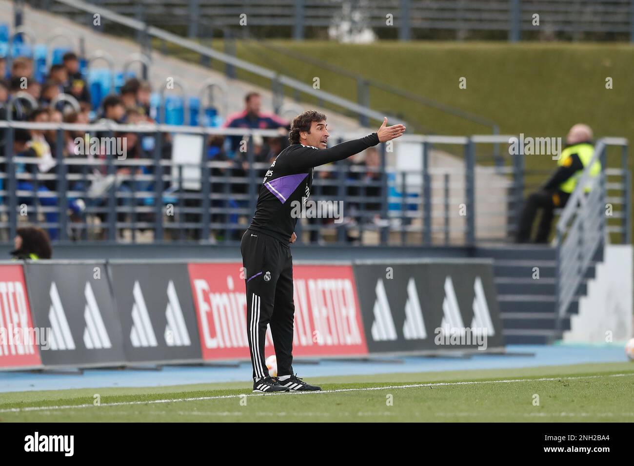 Madrid, Spain. 19th Feb, 2023. Raul Gonzalez (Castilla) Football/Soccer Spanish "Primera RFEF