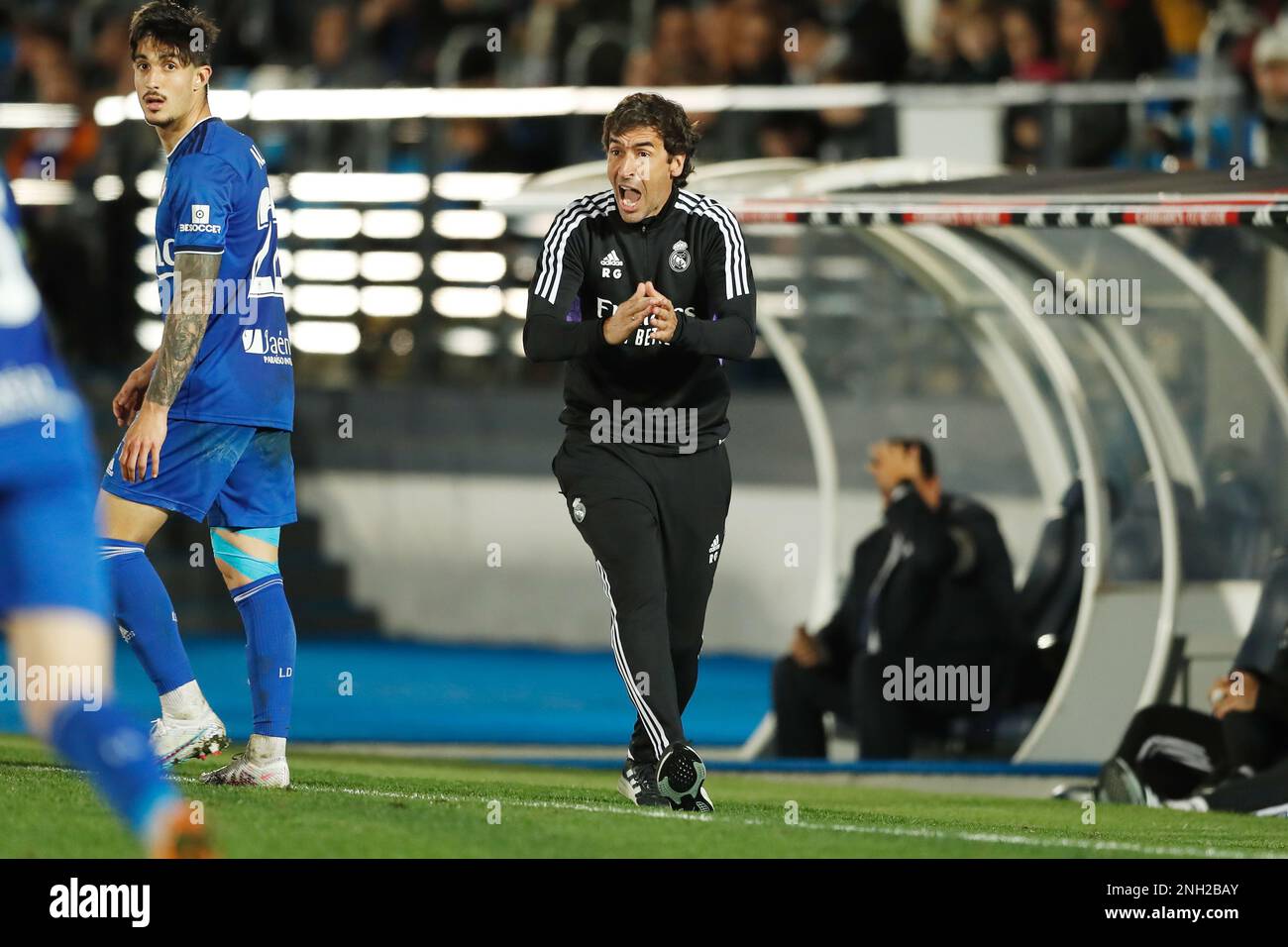 Madrid, Spain. 19th Feb, 2023. Raul Gonzalez (Castilla) Football/Soccer Spanish "Primera RFEF