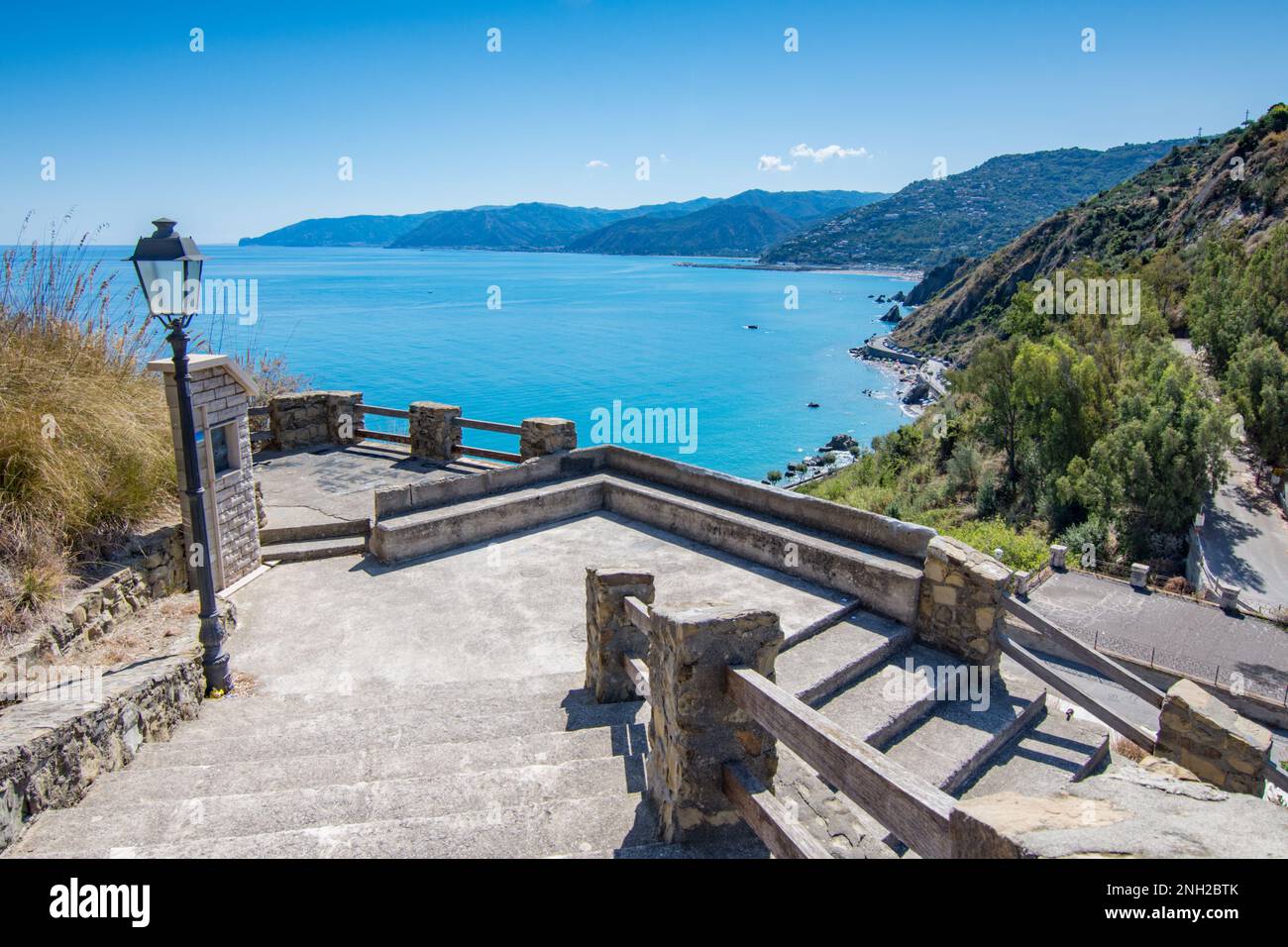 Town of Capo d'Orlando, Italy Stock Photo Alamy
