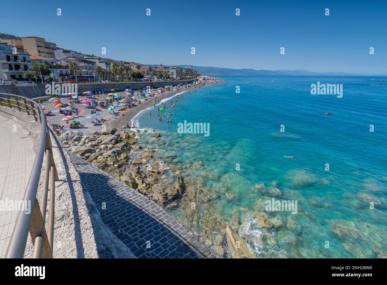 Capo d'Orlando beach, Sicily Stock Photo Alamy
