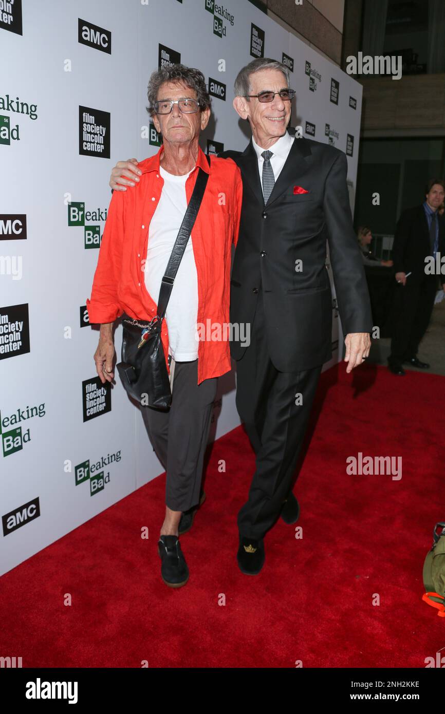 Lou Reed and Richard Belzer attends The Film Society Of Lincoln Center