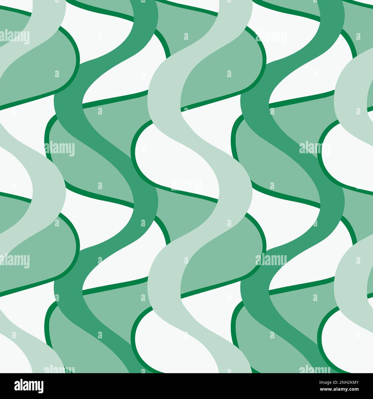 Pattern Kmy Undulating seamlessly repeating wallpaper pattern Stock Photo - Alamy