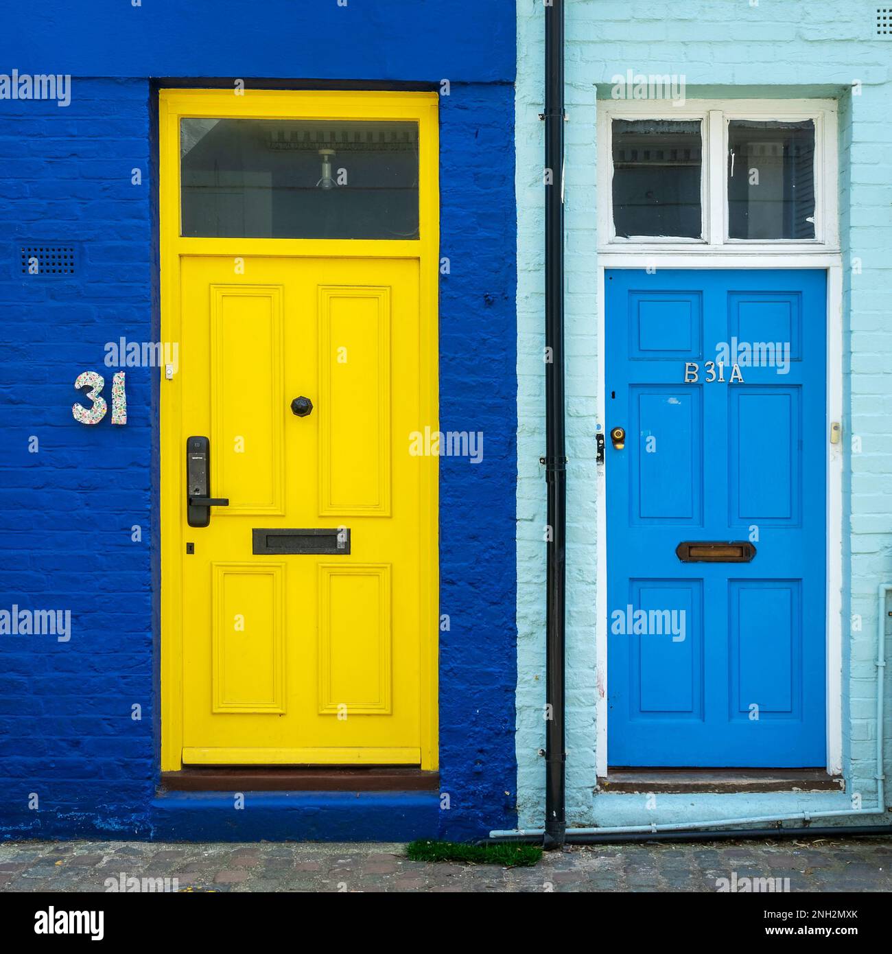 blue door from notting hill