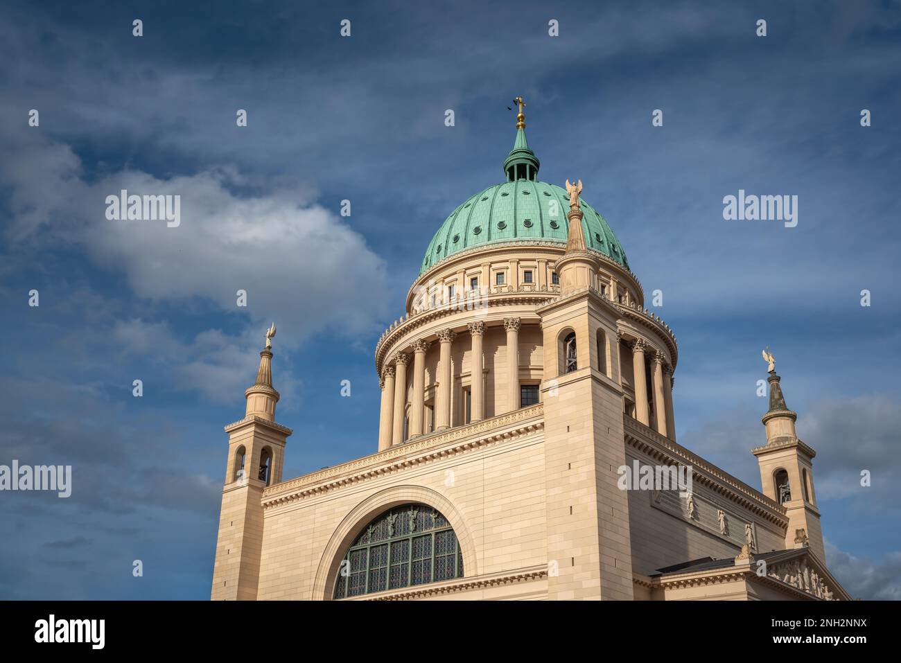 St. Nicholas Church - Potsdam, Brandenburg, Germany Stock Photo