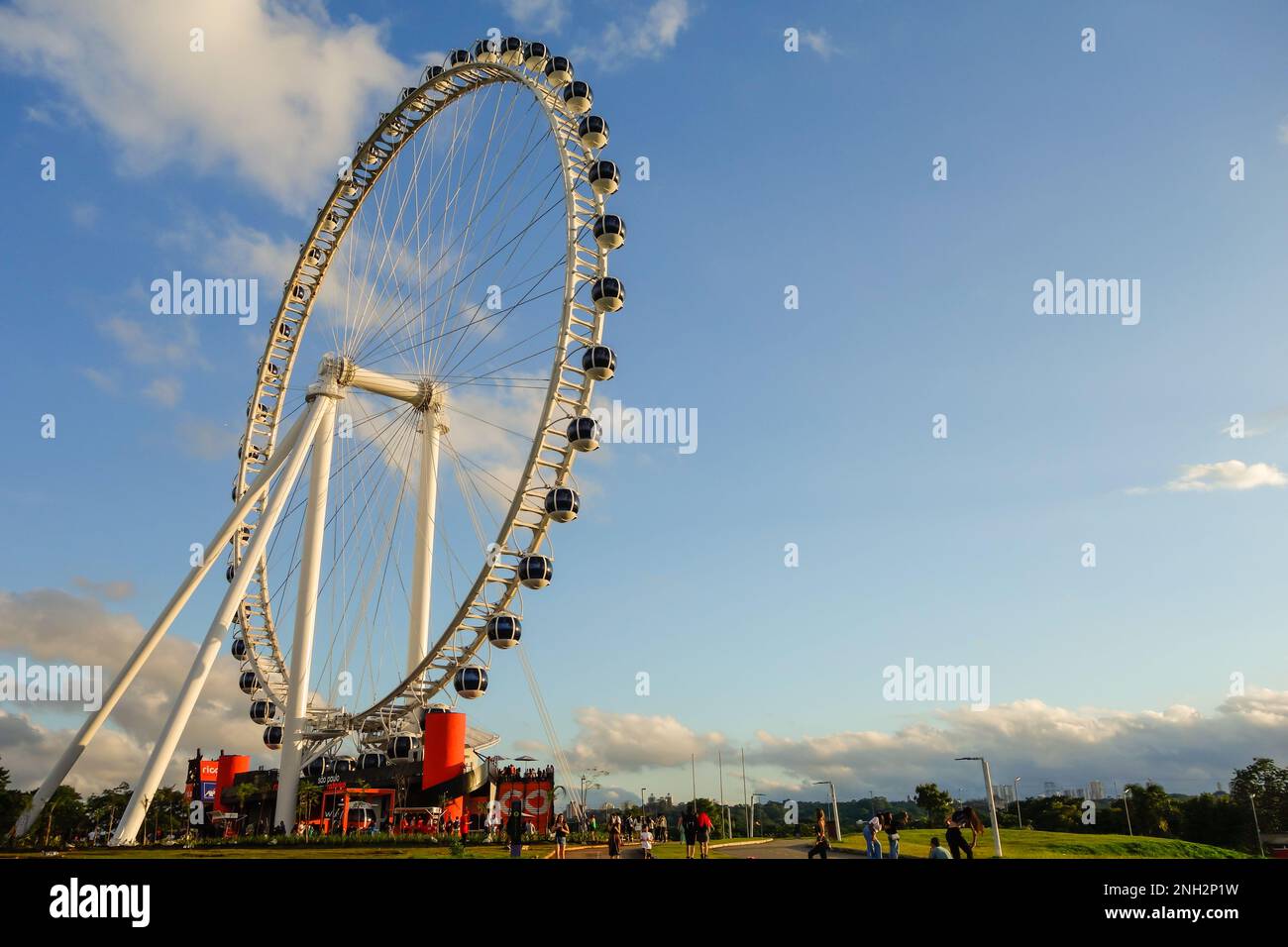 Roda Ricco Sao Paulo, Brazil - 01.24.23: Roda Rico, largest Ferris wheel in Latin ...