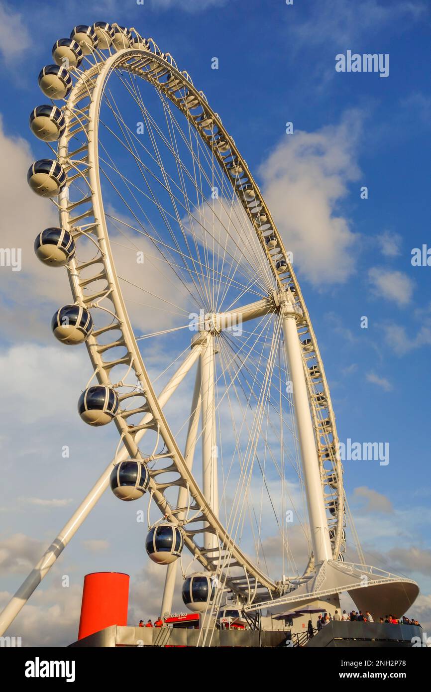 Roda Ricco Sao Paulo, Brazil - 01.24.23: Roda Rico, largest Ferris wheel in Latin ...