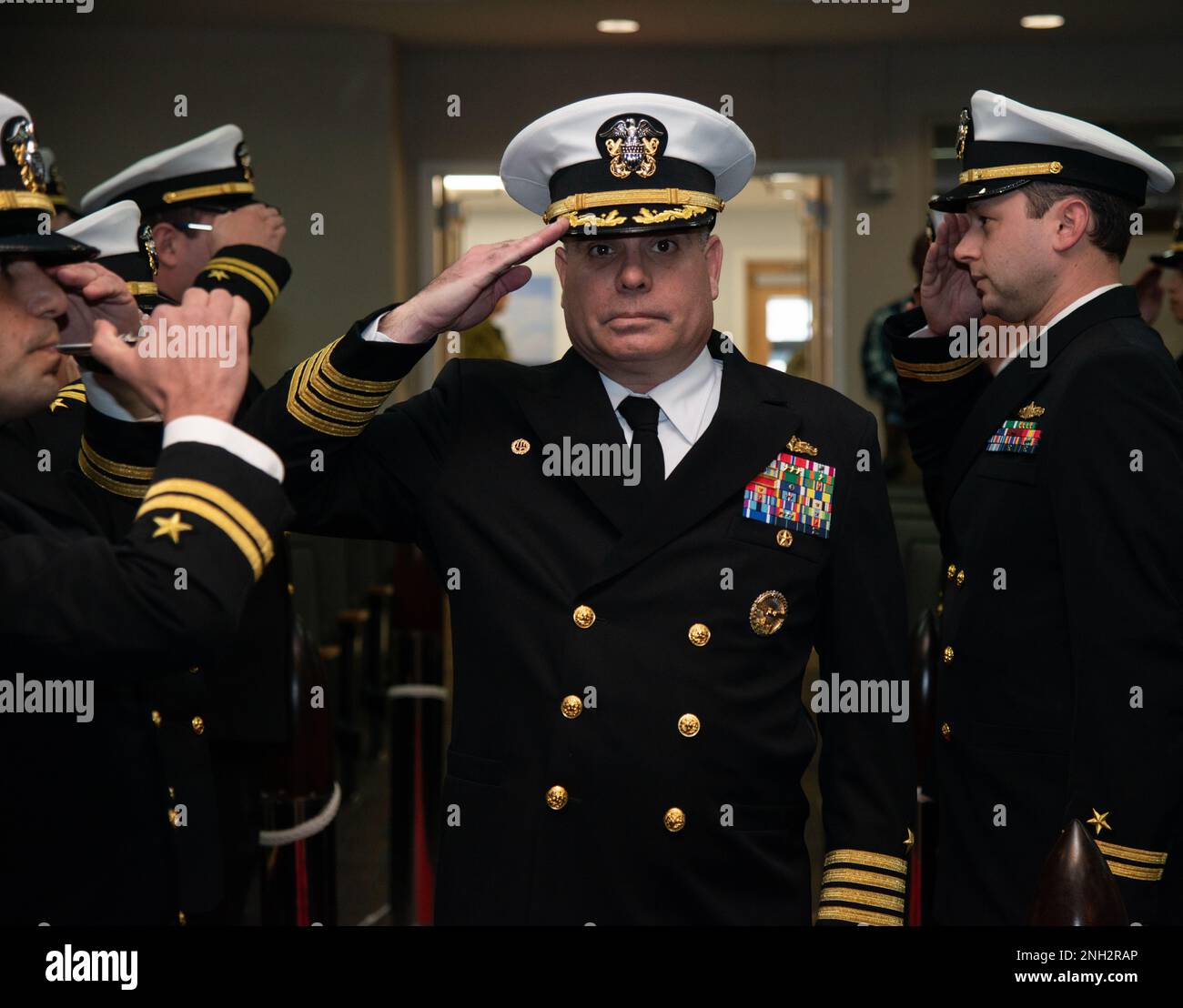 NEWPORT, R.I. (Dec. 8, 2022) Capt. Brian Mutty, commanding officer