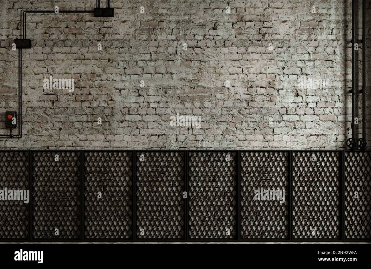 Cabinet wall made of old metal loft panels Stock Photo - Alamy
